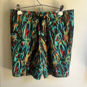 Patagonia men’s Vibrant Multicolor Swim Shorts